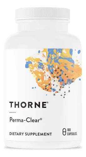 Suplemento Thorne Perma-clear Healthy Intestinal 180 Cápsula