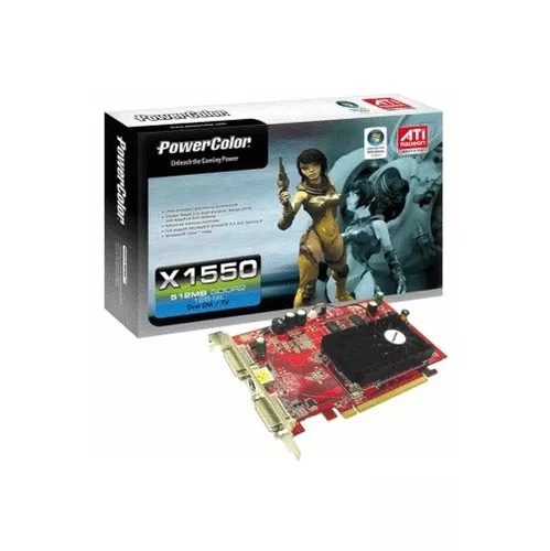 Placa de vídeo ATI PowerColor Radeon X1000 Series X1550 512 MB |  MercadoLivre