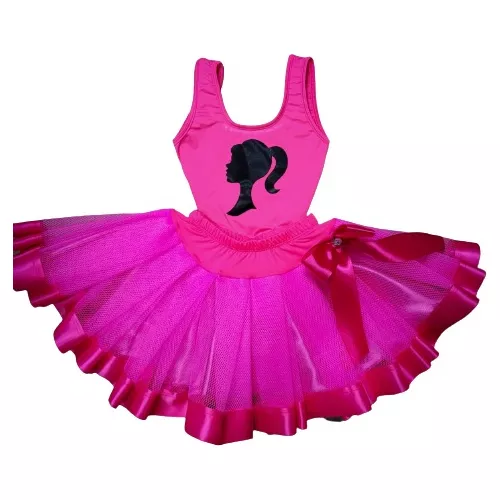 Conjunto Infantil Barbie Girl Collant e Saia de Tutu Roupa Modelo Bailarina  Barbie Pink Menina 5787 - Brink Kids - Conjuntos de Bebês - Magazine Luiza