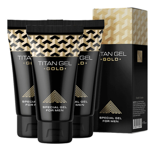 Titan Gel Gold Crema Alarga Y Engruesa El Pene Ruso Original Sabor Natural