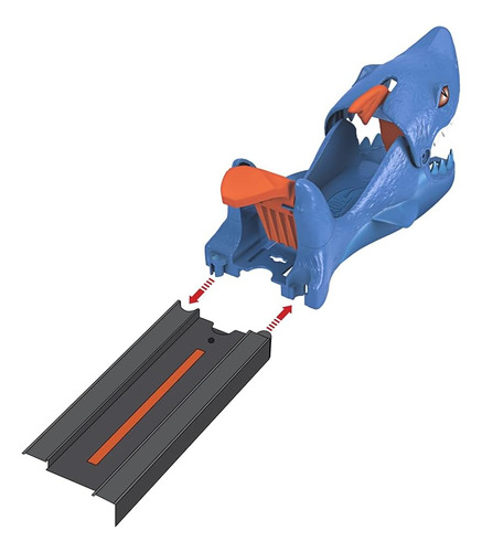 Hot Wheels Lanzasores Nemesis Mattel Shark Launcher