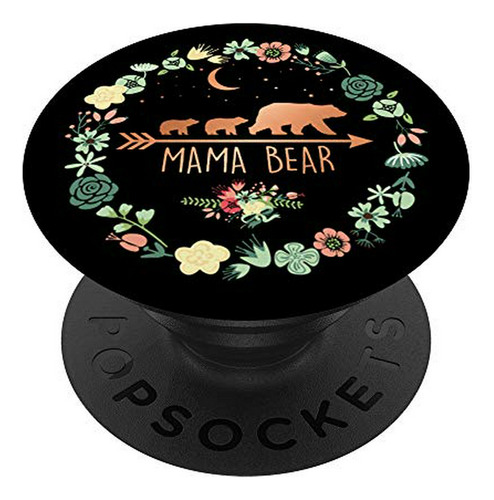 Mama Bear - Juego De 2 Vasos De Rosas Doradas Para Teléfonos