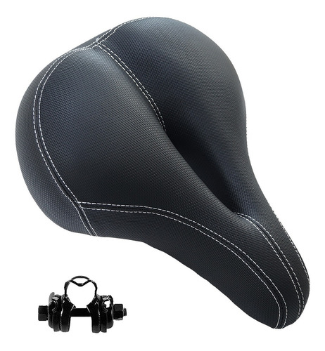 Imagen 1 de 10 de Asiento Para Bicicleta Antiprostatico New Flow Technology