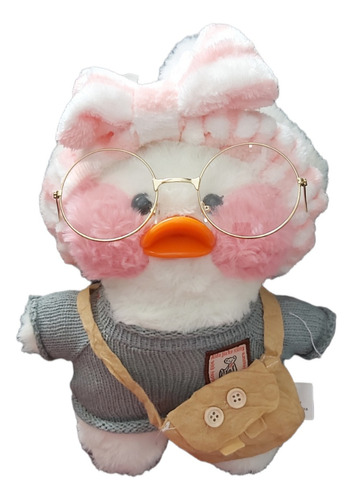 Peluche Pato Lalafanfan Muñeco De Felpa Suave 30cm Calidad