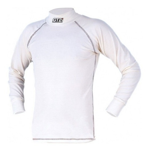 Polera Ignifuga Homologada Fia Color Blanco