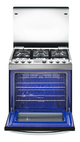 Imagen 5 de 5 de Cocina LG Rsg314m A Gas, 6 Quemadores, Easyclean, Inoxidable