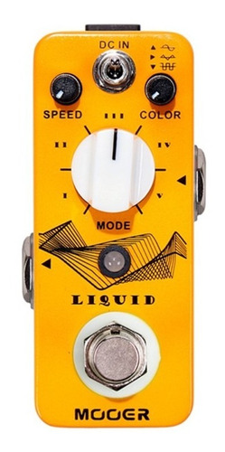 Pedal De Efecto Mooer Liquid Micro Series Phaser Analogo