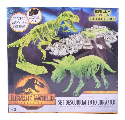 Imagen 1 de 4 de Set Descubrimiento Jurasico Jurassic World Dominion