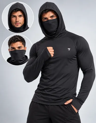 Camisa Térmica com Touca e Balaclava