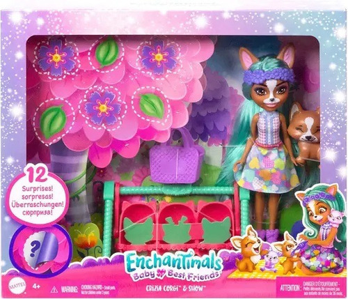 Enchantimals Baby Best Friends Hlk83 Giro Didáctico