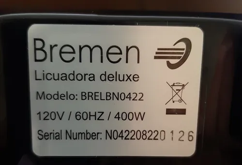 Motor Nuevo Licuadora Bremen