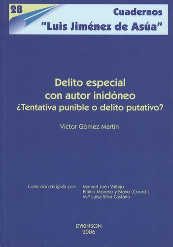 Delito Especial Con Autor Inidóneo ¿tentativa Punible?