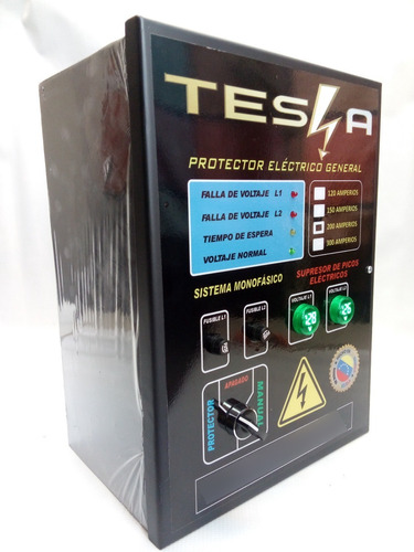 Protector Electrico General Tesla (220 Vac) 300 Amp Por Fase