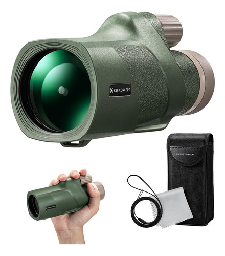 K&f Concept® - Telescopio Monocular De 12 X 50 Con Paño De L
