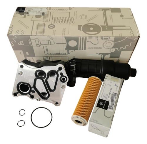 Caja Filtro De Aceite Y Enfriador Mercedes C200 E200