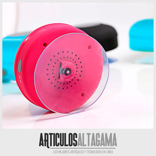 Parlante Bluetooth Resistente Al Agua Manos Libres Para Baño