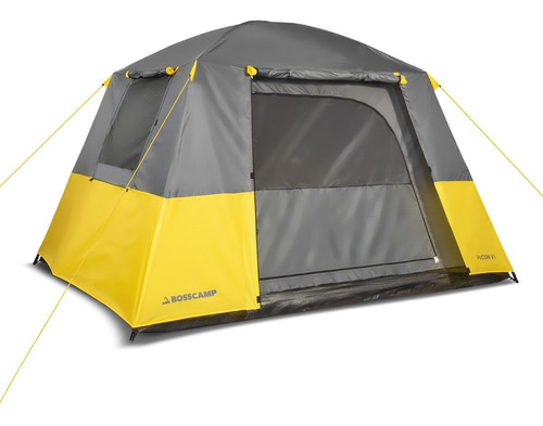 Imagen 3 de 8 de Carpa Pucon Vi 6 Personas Bosscamp 3000 Mm Cubre Techo Largo