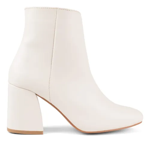 Botines Dama Elegantes C modos Con Cierre Y Tac n Bajo Kiv
