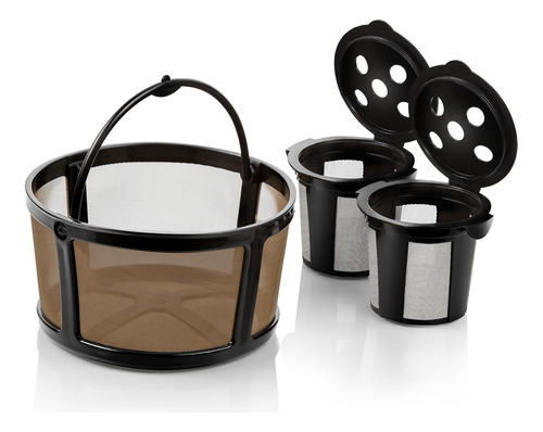 2 Tazas Reutilizables Para Cafetera Keurig K-duo Con Filtro