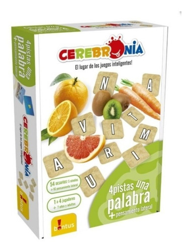 Juego De Mesa Pistas Una Palabra Bontus Original Mercado Libre