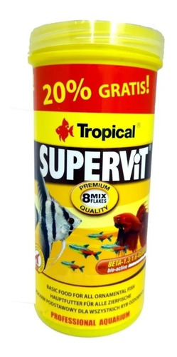 Ração Tropical Supervit 120g