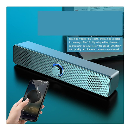 Actualice Altavoz Bluetooth Subwoofer Inalambrico Para