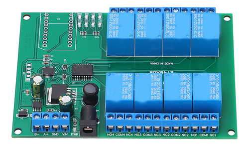 Módulo De Relé De 8 Canales Dc12v Multifuncional De Bajo Niv