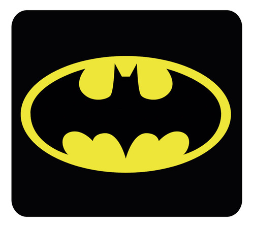 Mouse Pad Batman Logo Retro Vintage Retro Personalizado 1201