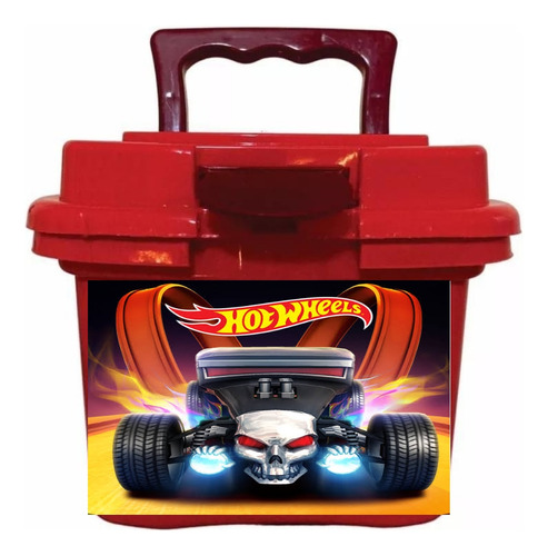 Cajita Dulcero Hot Wheels 20 Pzs