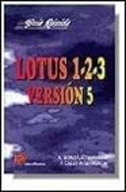Libro Lotus 1-2-3 Version 5 - Gonzalez Mangas, A.