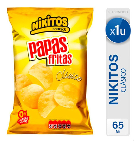 Snacks Papas Fritas Nikitos Clasicas - Mejor Precio
