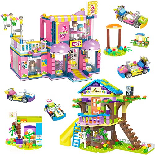 Casa Del Árbol Bloques, Set De Construcción Niños De...