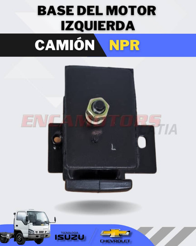 Base Motor Izquierdo Npr