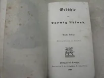 Comprar Mercurio Peruano: Libro Gedichte Ludwig Uhland Poemas  L25