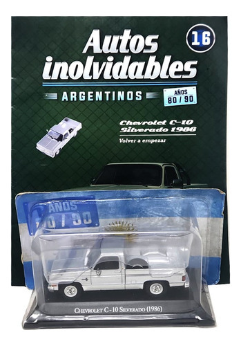 Auto Inolvidables  Chevrolet C 10 Silverado Año 1986 80/9 