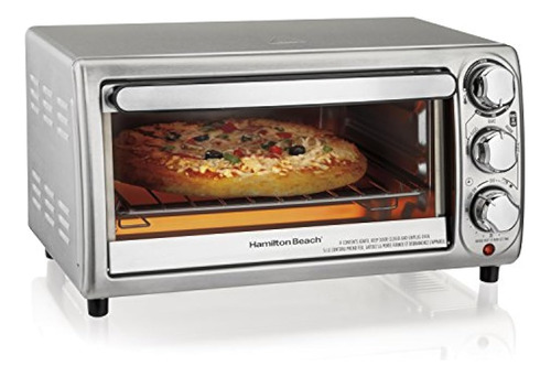 Hamilton Beach 31143 Tostador Horno Plata