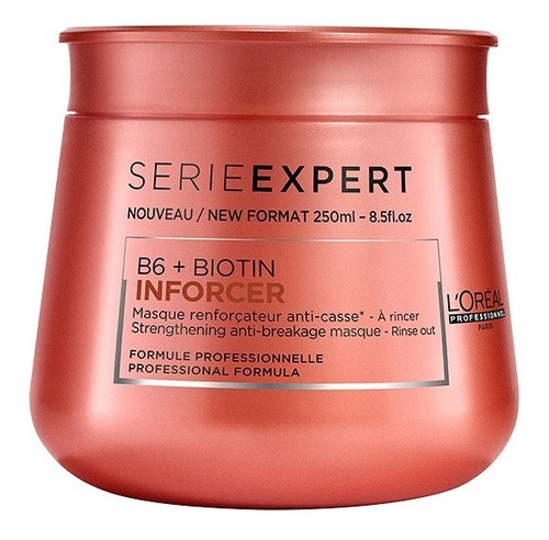 Imagem 1 de 8 de Máscara L'oréal Professionnel Inforcer Serie Expert - 250ml