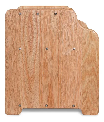Panera, Caja De Pan De Madera Maciza De Roble Ventana T...