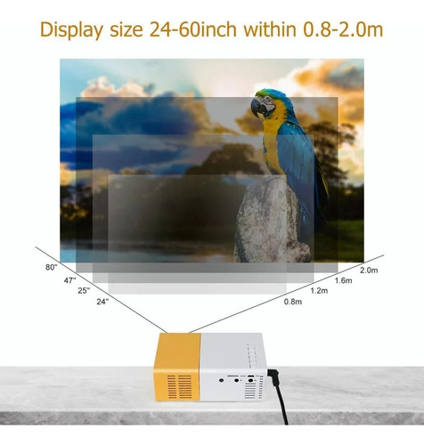 Wu-chuang W Apresentação De Dados Do Mini Projetor Full Hd.1