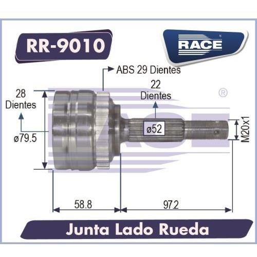 Espiga Lado Rueda Para Gm Corsa 1.4 L4 2001 2005 Race