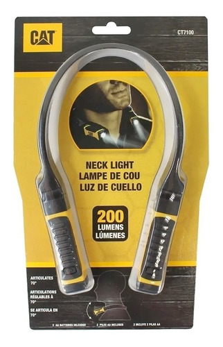 Imagen 3 de 7 de Linterna De Cuello Cat Caterpilar 200 Lumens Ct7100nb