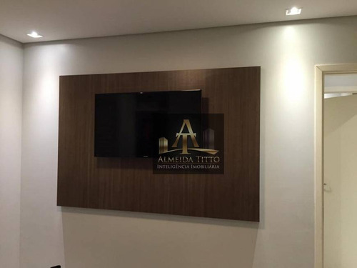 Excelente Apartamento Mobiliado Para Alugar No Edifício Alpha Style - Confira! - Ap2939