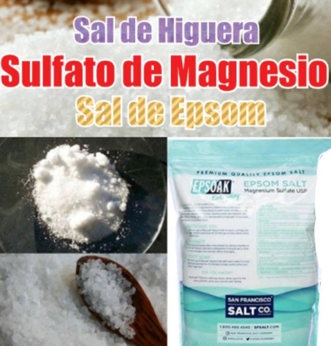 Sulfato Magnesio Food 1/2kg