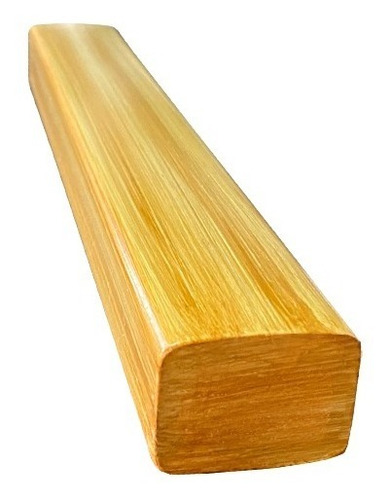 Rectángulo Decorativo Zeromadera 3x4cms Ramtec(4pzas 1.5mts) Madera-clara