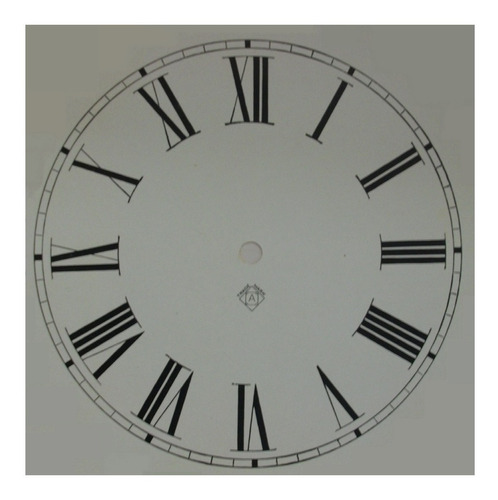 Mostrador Original Para Relógio Ansônia Modelo Oito Original