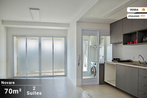 Imagem 2 de 30 de Apartamento De 2 Dormitórios Sendo 1 Suíte À Venda, 70 M² Por R$ 765.000,00 - Empresarial 18 Do Forte - Barueri/sp - Ap0712