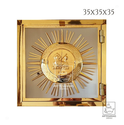 Imagen 5 de 7 de Sagrario O Tabernaculo Con Expositor De Santísimo 40 Cm