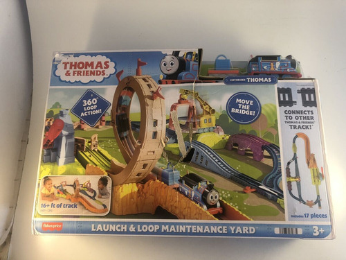 Pista Thomas And Friends Launch & Loop Maintenance Yard