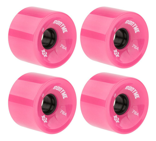 8 X Ruedas De Skate Duraderas 70x51 Mm Longboard Roller 78a