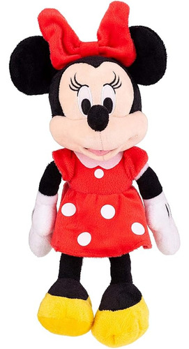 Disney Minnie Mouse Red 11.0 In Frijoles De Peluche Con